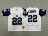 Youth Dallas Cowboys #22 Emmitt Smith Cowboys Team Youth Style 2