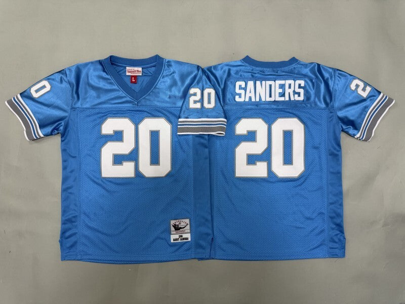 Youth Detroit Lions #20 Barry Sanders Lions Team Youth (2)_[1]