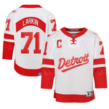 Youth Detroit Red Wings #71 Dylan Larkin 2025 NHL Stadium Series Premier Player Jersey - White
