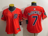 Youth Detroit Tigers #7 Kevin McGonigle Tigers Special V2 Women Youth