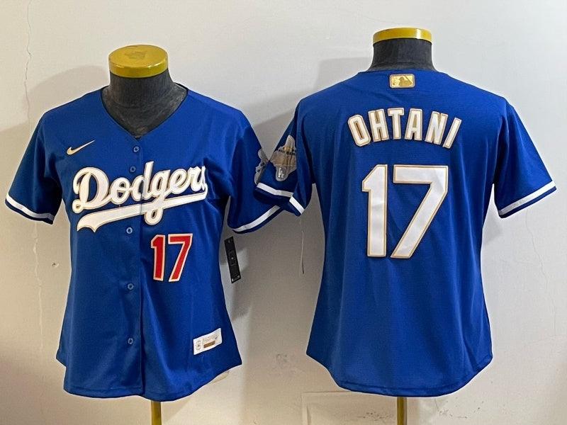 Youth Los Angeles Dodgers #17 Shohei Ohtani Dodgers Edition Women Youth