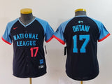 Youth Los Angeles Dodgers #17 Shohei Ohtani Style 4