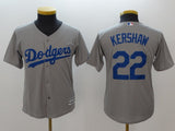 Youth Los Angeles Dodgers #22 Clayton Kershaw Style 2