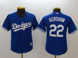 Youth Los Angeles Dodgers #22 Clayton Kershaw Style 3