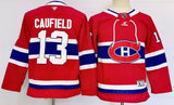 Youth Montreal Canadiens #13 Cole Caufield Youth