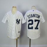 Youth New York Yankees #27 Giancarlo Stanton Style 2