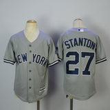 Youth New York Yankees #27 Giancarlo Stanton Style 3