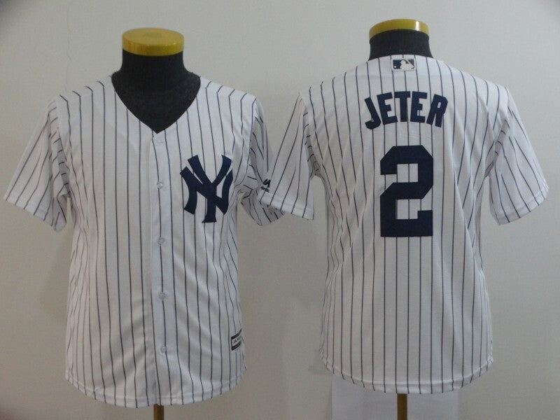 Youth New York Yankees #2 Derek Jeter
