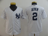 Youth New York Yankees #2 Derek Jeter