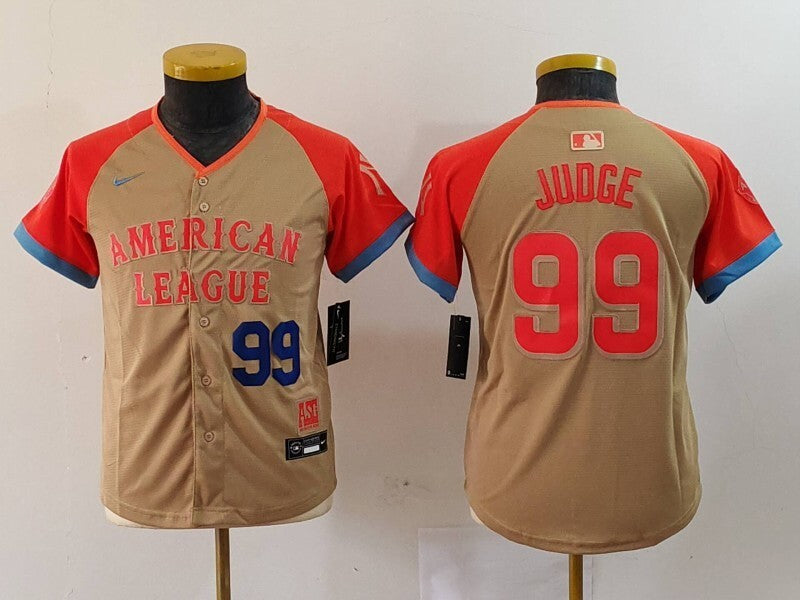 Youth New York Yankees #99 Aaron Judge Style 3