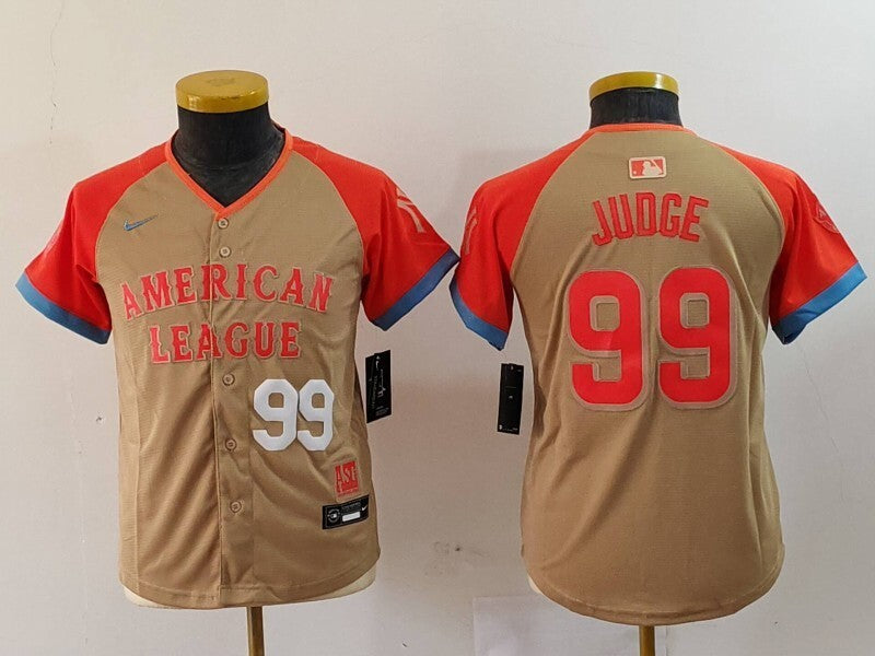 Youth New York Yankees #99 Aaron Judge Style 4
