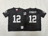 Youth Oakland Raiders #12 Ken Stabler Raiders Youth