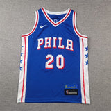 Youth Philadelphia 76ers #20 Jared McCain Youth 76 20 # Ja · Blue Style 2