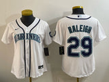 Youth Seattle Mariners #29 Cal Raleigh Mariners Women Youth