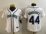 Youth Seattle Mariners #44 Julio Rodriguez Mariners Women Youth