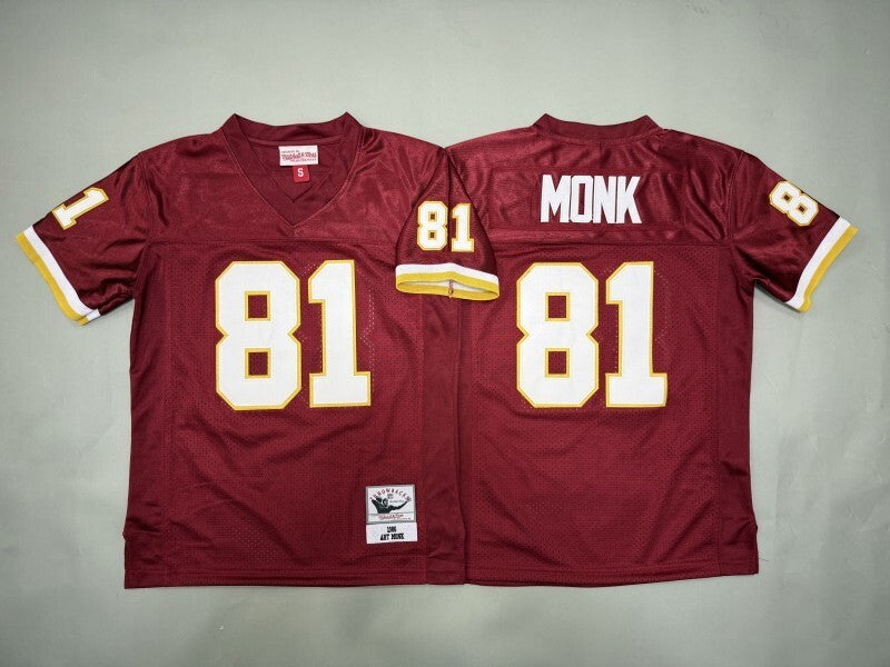 Youth Washington Commanders #81 Art Monk Redskins Youth