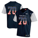 Zack Martin 70 Striped Blue .1jpg