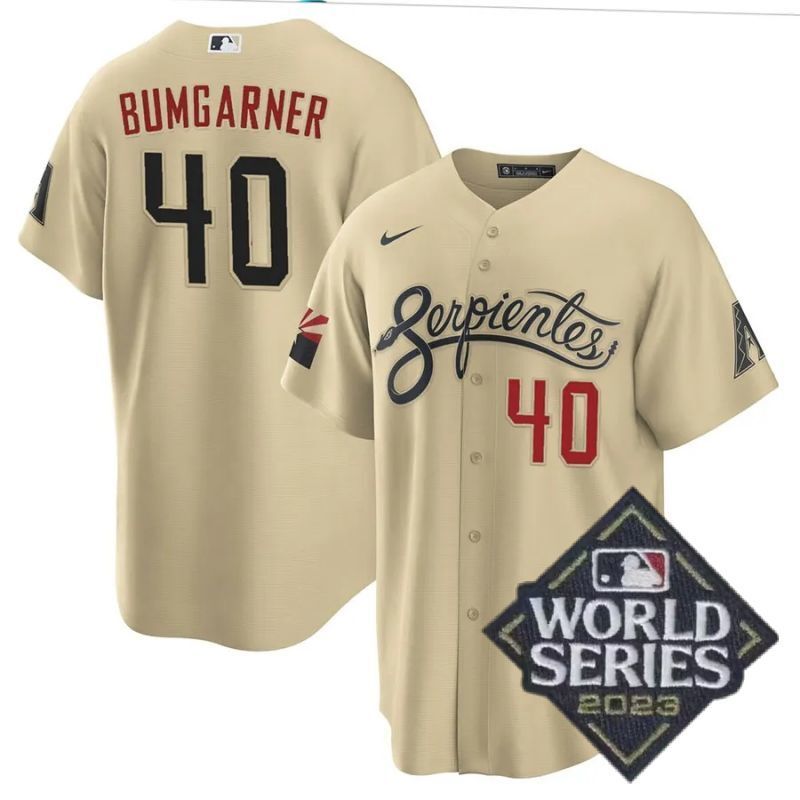 arizona diamondbacks #40 madison bumgarner city connect collection jersey cool base