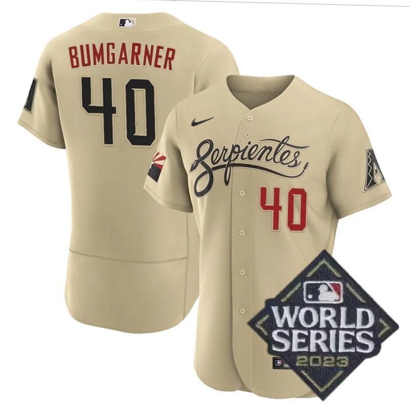 arizona diamondbacks #40 madison bumgarner city connect collection jersey flex base
