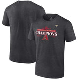 arizona diamondbacks heather charcoal 2023 national league champions locker room