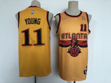 atlanta hawks #11 trae young Hawks 11 Yellow City Edition 22