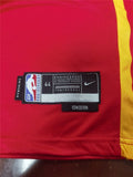 atlanta hawks #11 trae young Hawks 11 # New Season Red 75 Anniversary Laser Diamond Edition logo New Jersey Style 2