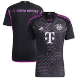 bayern münchen black 2023 24 away soccer jersey