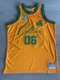 bodega x mitchell&ness “worldwide respect” Collaboration Celtics 06 Yellow Embroidered Style 3