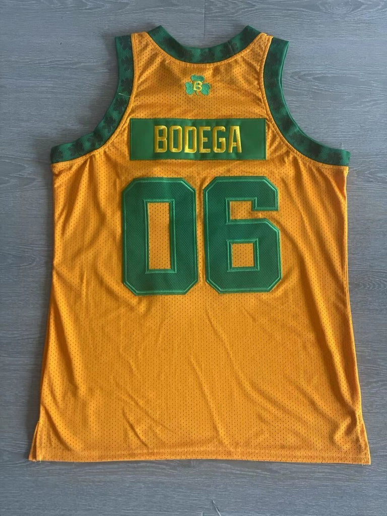 bodega x mitchell&ness “worldwide respect” Collaboration Celtics 06 Yellow Embroidered Style 4