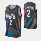 brooklyn nets #2 cameron johnson 2023-24 city edition swingman jersey