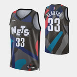 brooklyn nets #38 nic claxton 2023-24 city edition swingman jersey Basketball Jersey