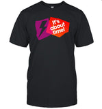 Girls Aloud Sarah Slogan Black T Shirt
