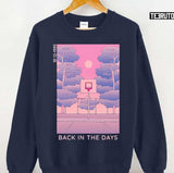 90s Anime Basketball Sunset Vaporwave Unisex T-Shirt