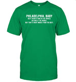Limited Philadelphia Baby Best Sports Fans In The World Shirt