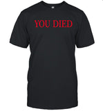 Limited Mark Zimmerman You Died T-Shirt