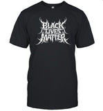 Ify Nwadiwe Black Lives Matter Metal Logo T Shirt