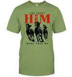Ian Munsick She Loves Him More Sage 2024 Shirt