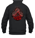 Gears Of War Never Fight Alone Shirt_1