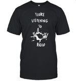 Lady Gaga wearing You’re Listening To Harlequin Radio Shirt