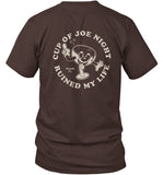 Jonas Brothers Cup Of Joe Night Ruined My Life Limited Shirt