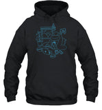 Game Done Quick Home Frog Hoodie