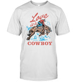 Kelsea Ballerini Love Is A Cowboy T-Shirt