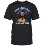 Heavynsfallenangels Estr '24 Jesus Is Who Freed Us Blk Shirt