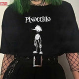 Black White Guillermo Del Toros Pinocchio 2022 Unisex T-shirt
