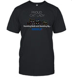 Kamala 2024 Proud Cat Lady Standing Back and Standing by t shirt