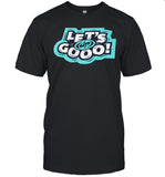 Let's Go Tee Black