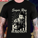 90s Design Boxing Legend Sugar Ray Robinson Unisex Hoodie