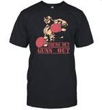 L.A. Beast Thuns Out Guns Out Shirt