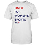 Jennifer Sey Wearing Fight For Women's Sports Hoodie