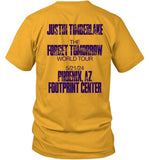 Justin Timberlake Phoenix Tour Event Shirt
